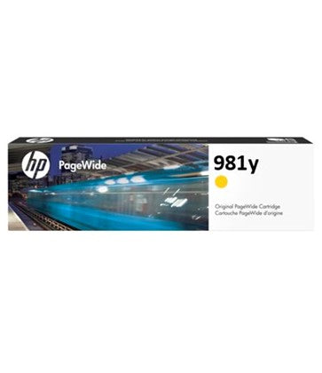 HP 981Y Yel XHY Ink L0R15A  (16,000 pages)