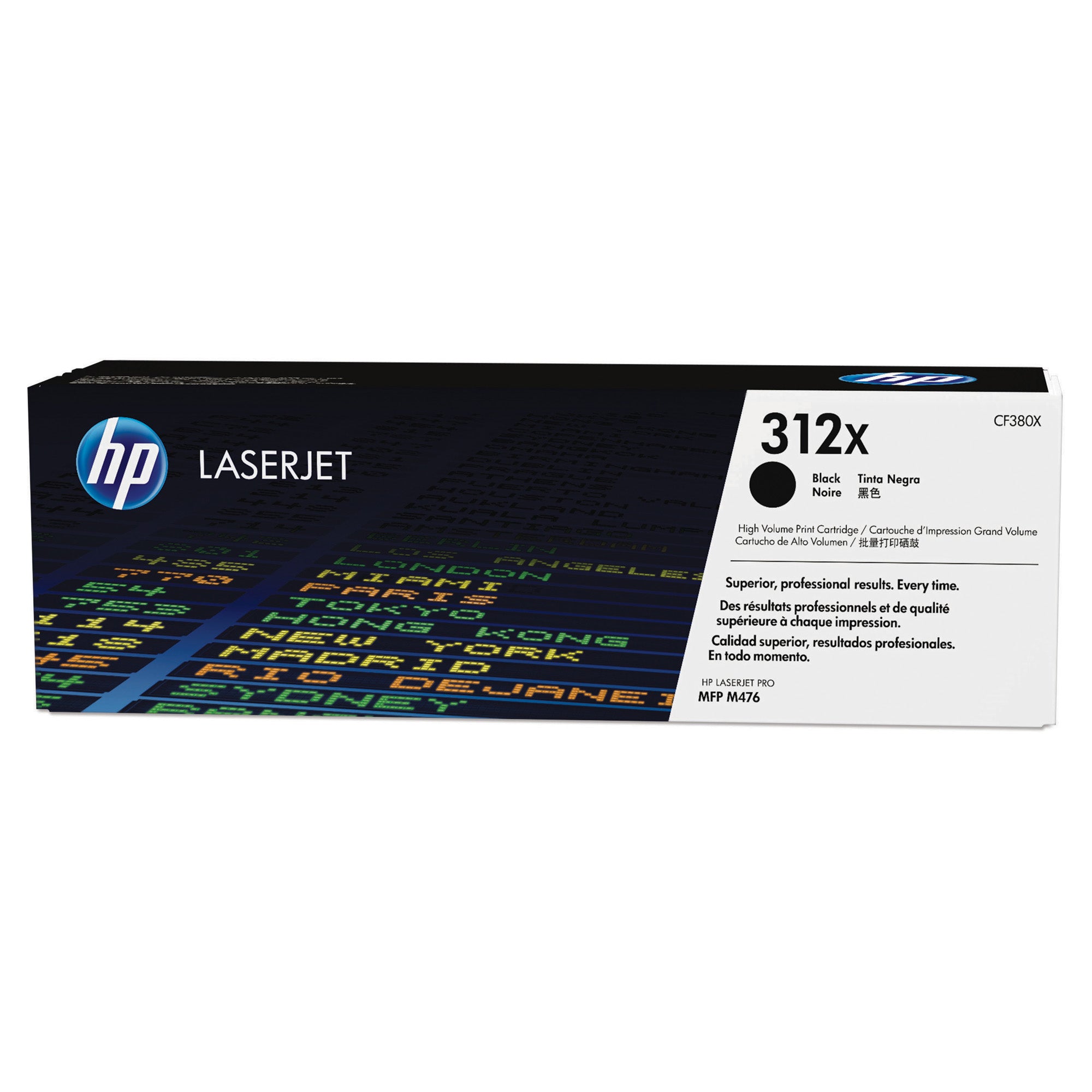 HP 312X Black Toner CF380X