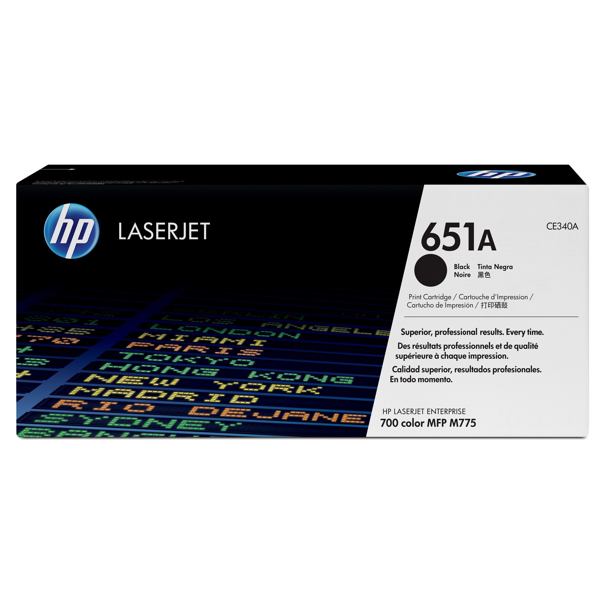 HP #651A Black Toner CE340A