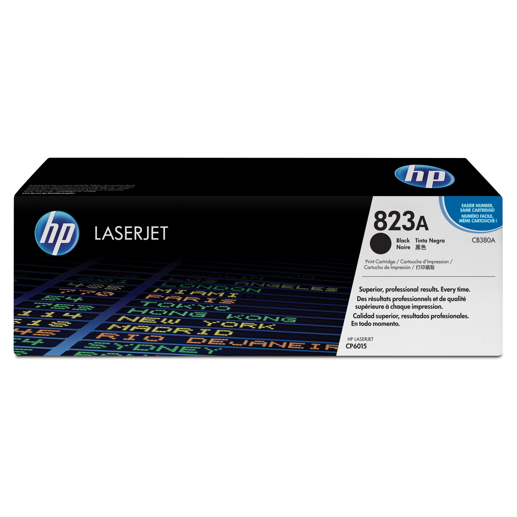 HP #823A Black Toner CB380A