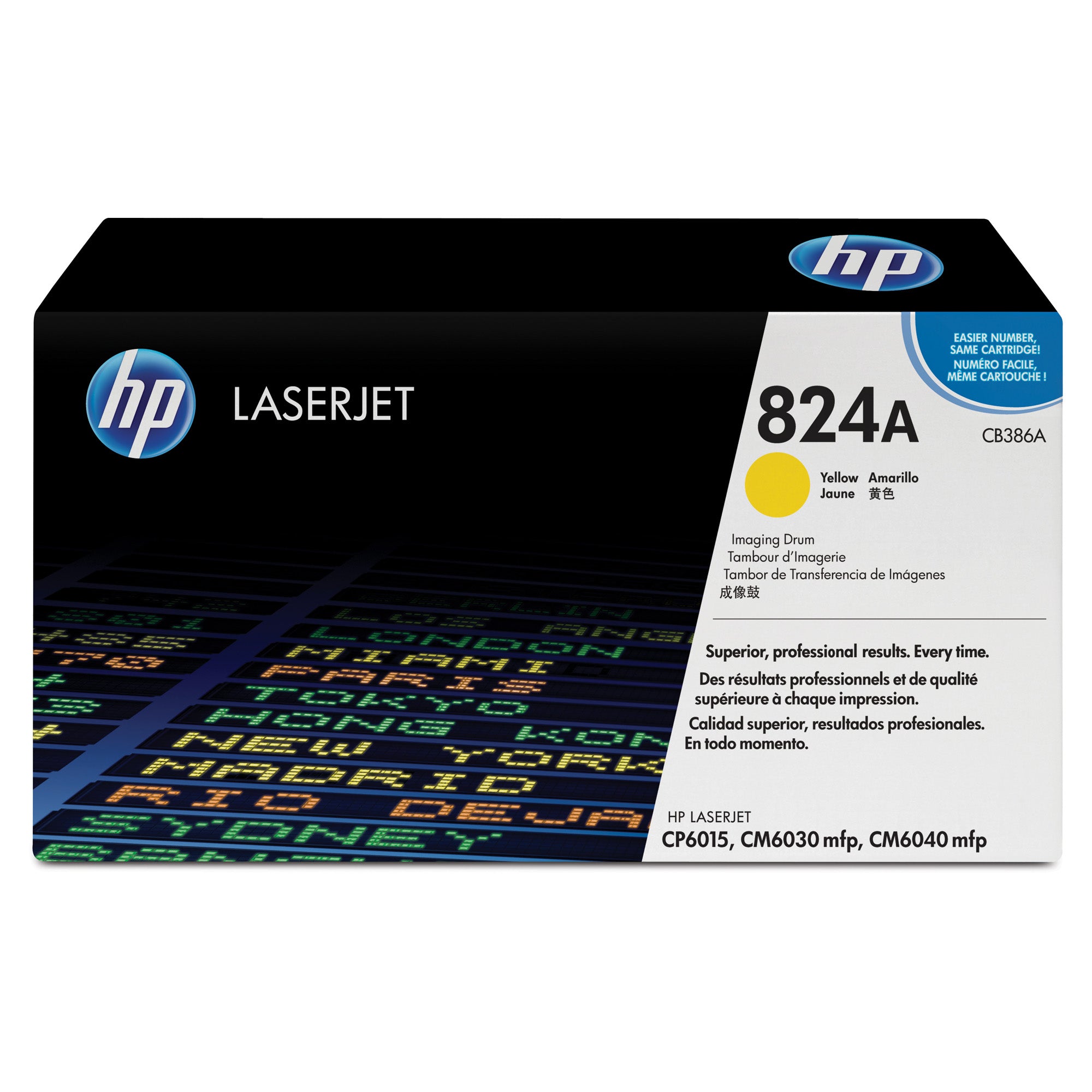 HP #824A Yellow Drum CB386A
