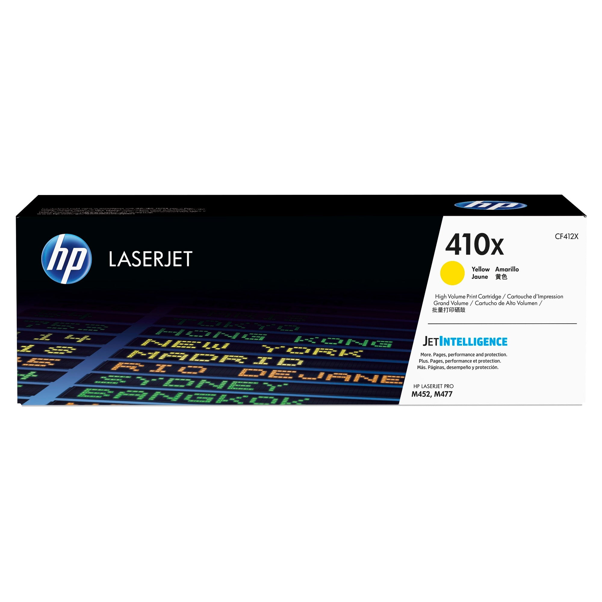 HP 410X Yell Toner CF412X