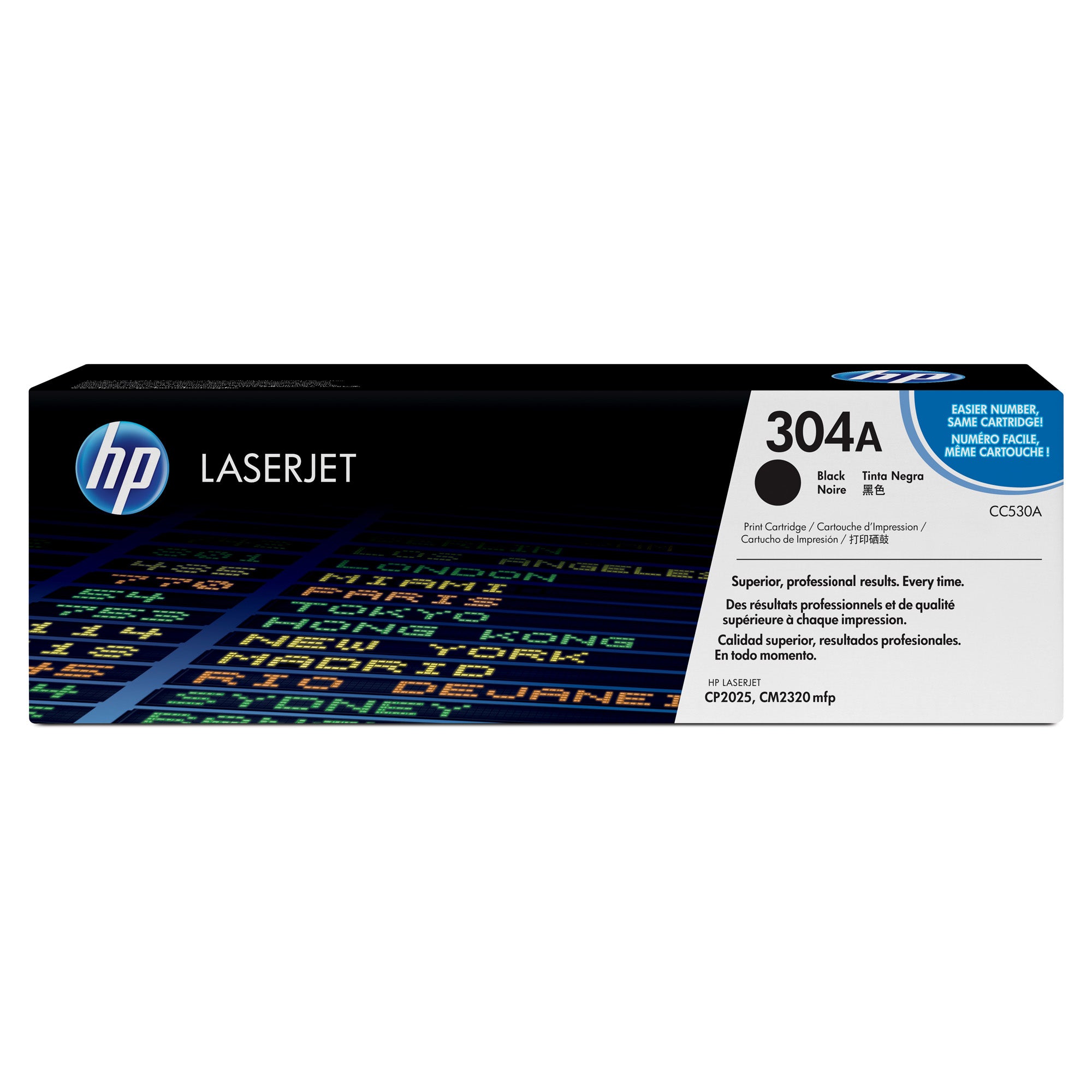 HP #304A Black Toner CC530A