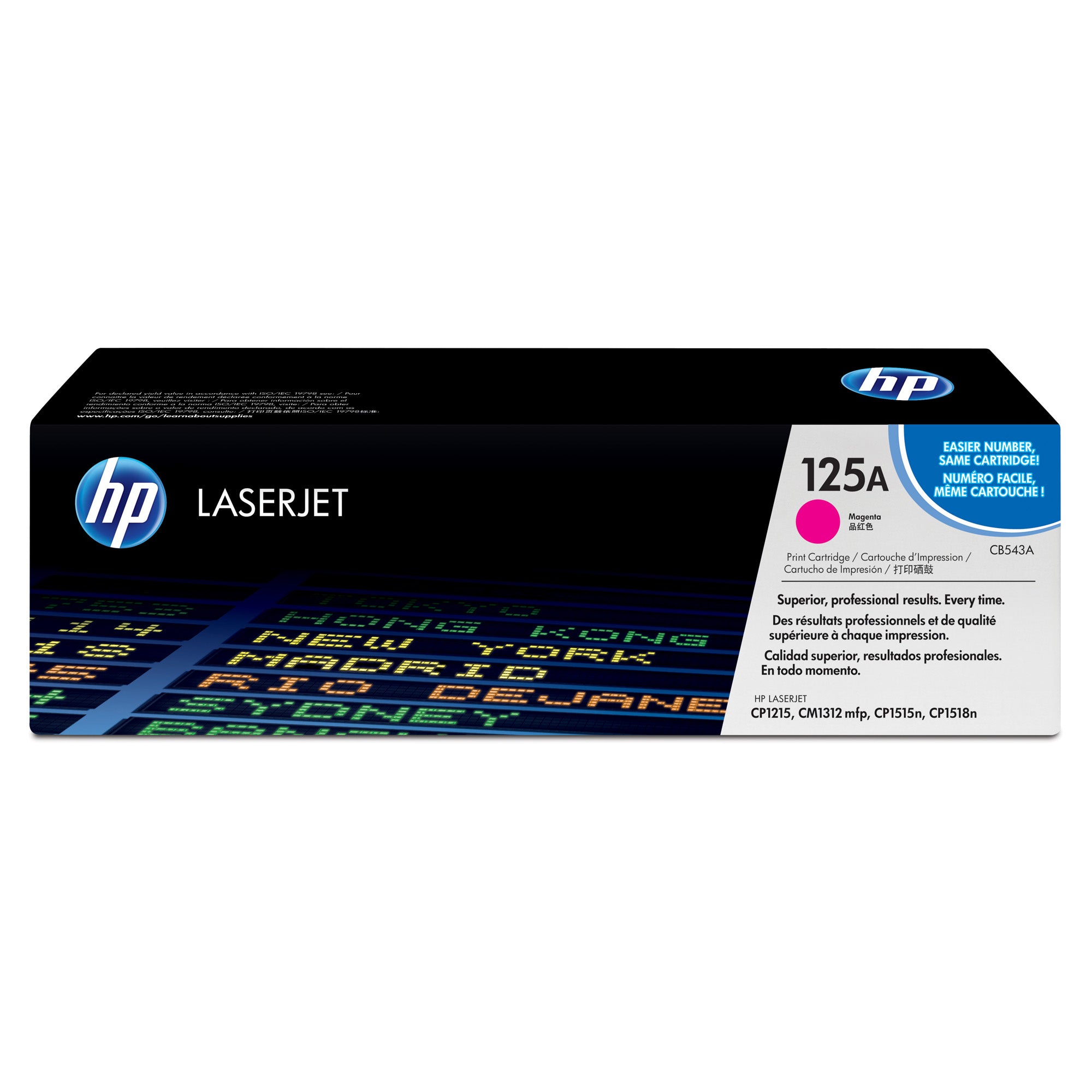 HP #125A Magenta Toner CB543A
