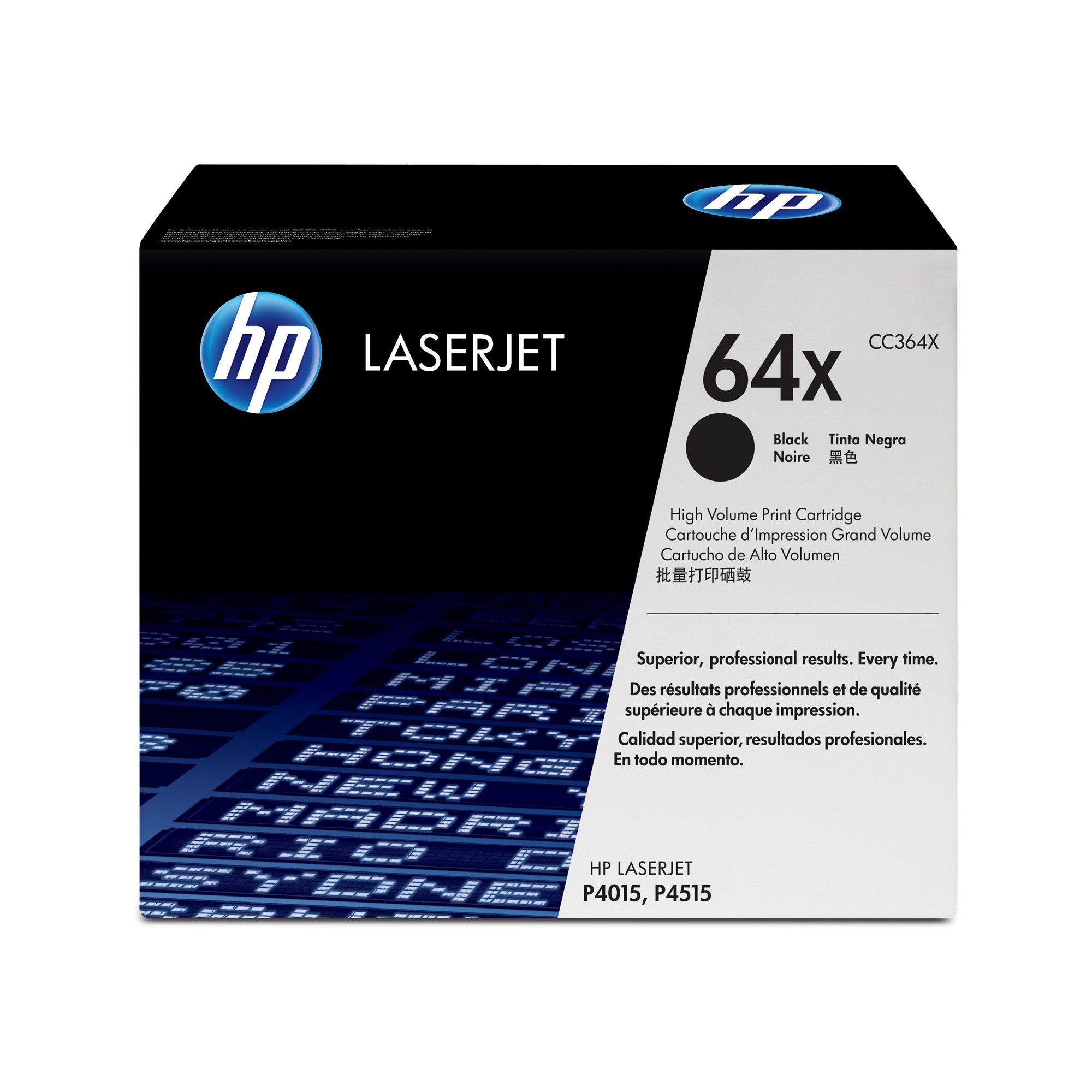 HP #64X Black Toner CC364X