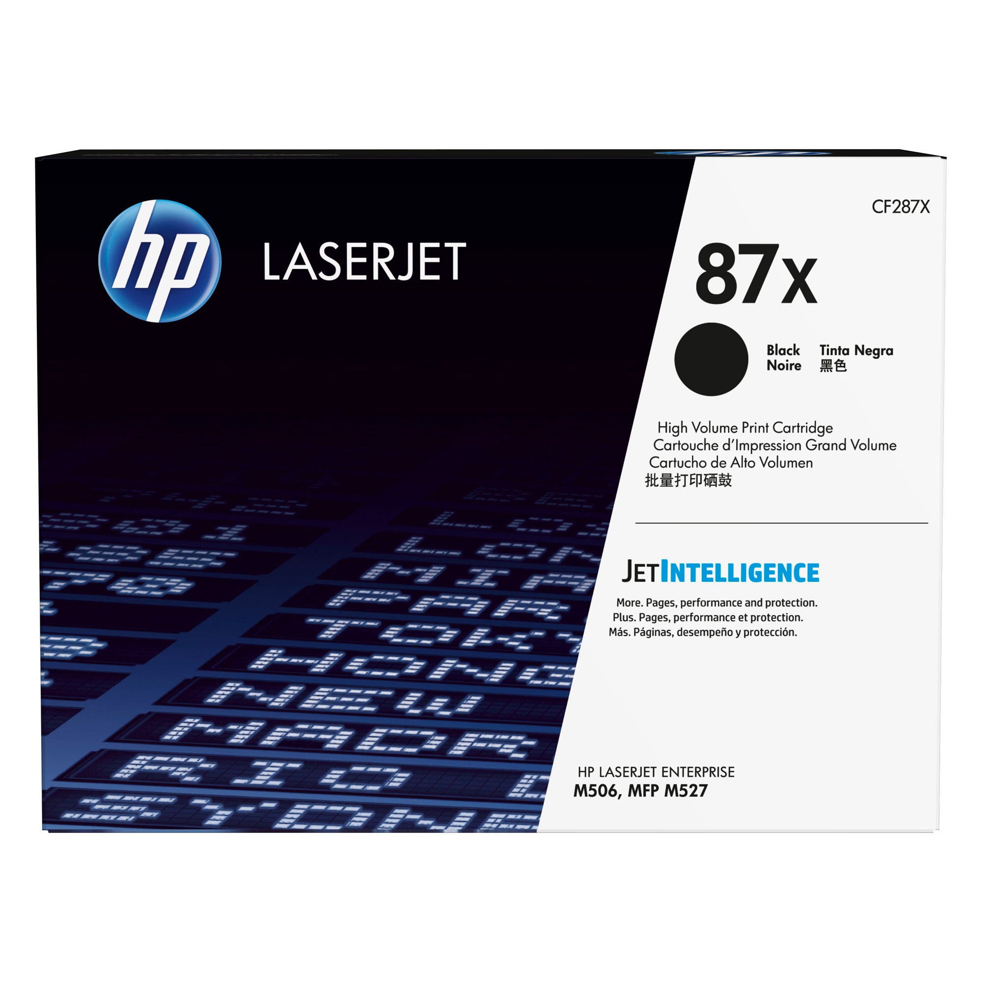 HP #87X Black Toner CF287X