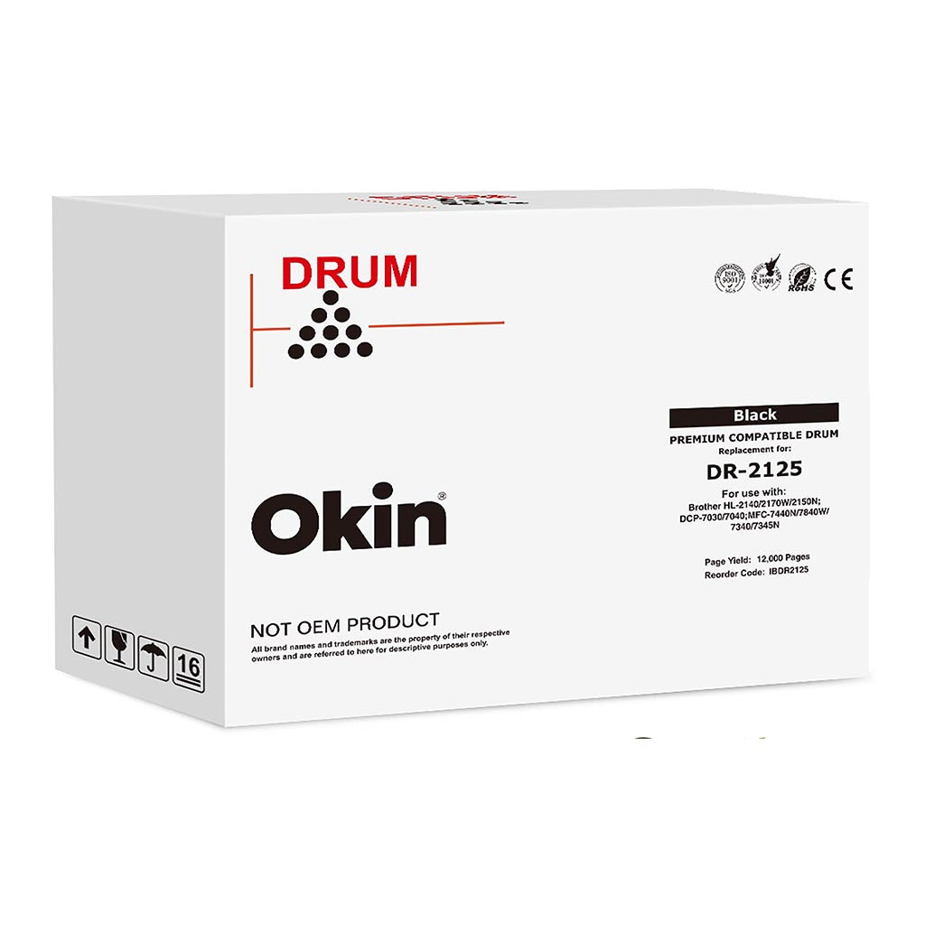 Okin Compatible Brother DR2125 Drum Unit