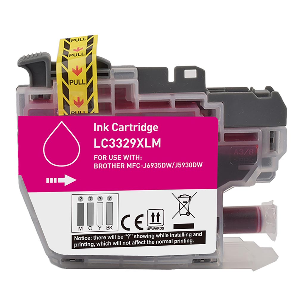 Okin Compatible Brother LC3329XL Magenta Ink Cartridge