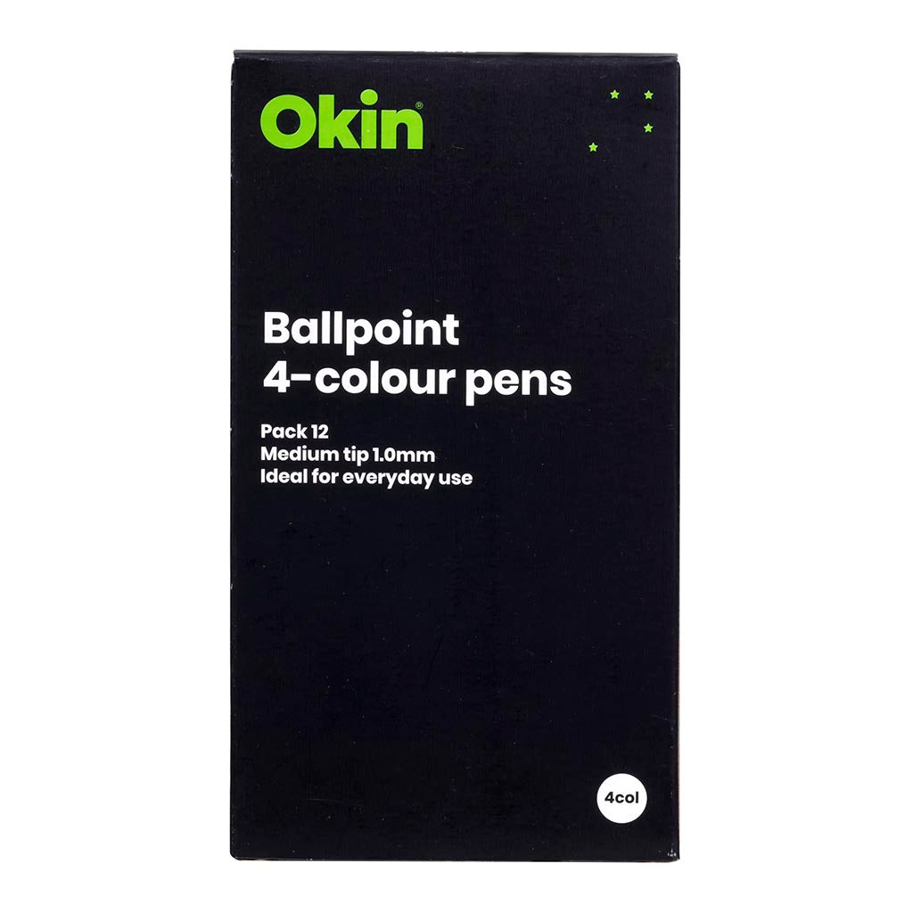 Okin Ballpoint 4 Colour Pen