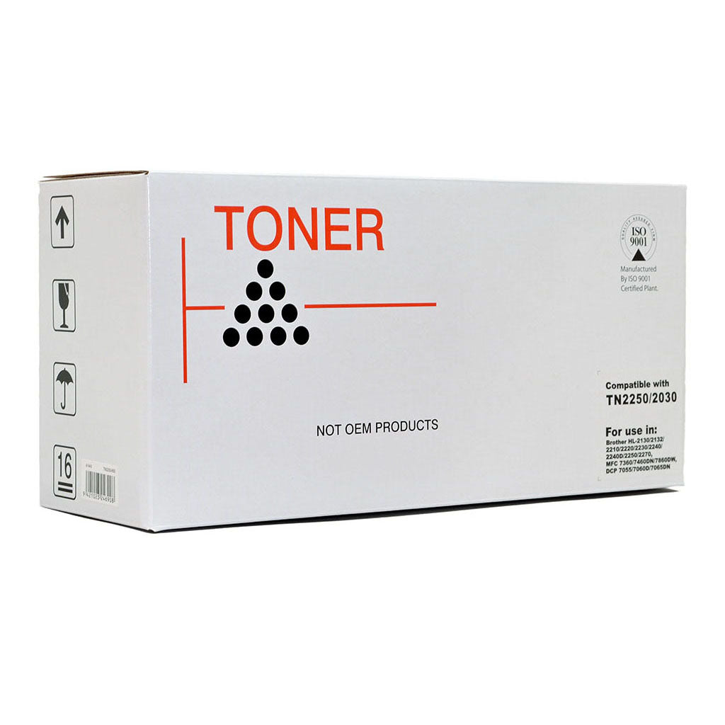 Okin Compatible Brother TN2250 TN2030 Black Toner Cartridge