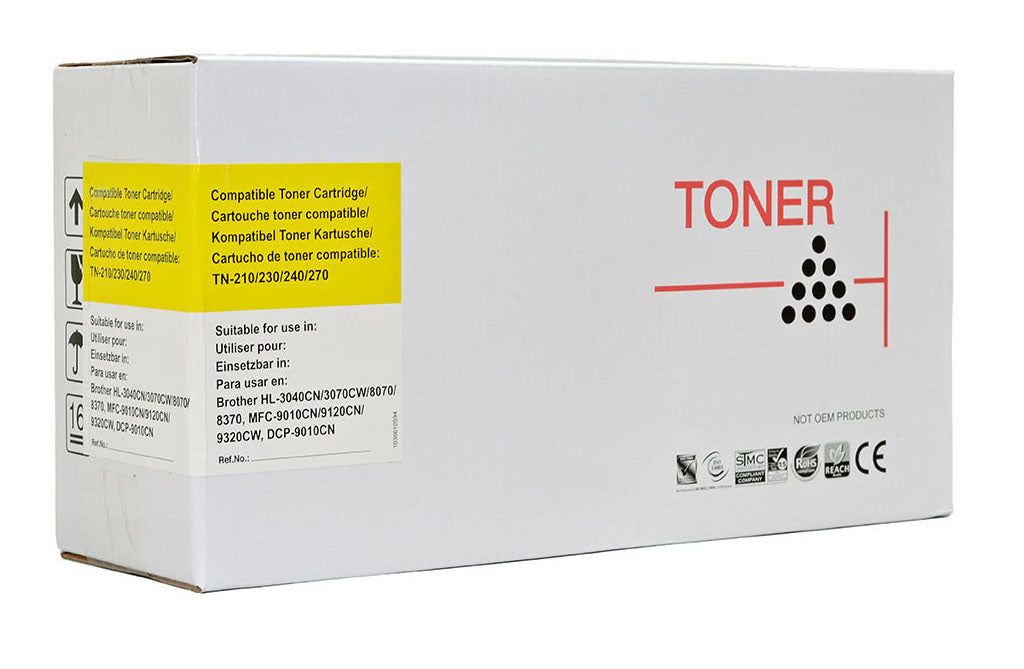 Icon Compatible Brother TN240/210/290 Yellow Toner Cartridge