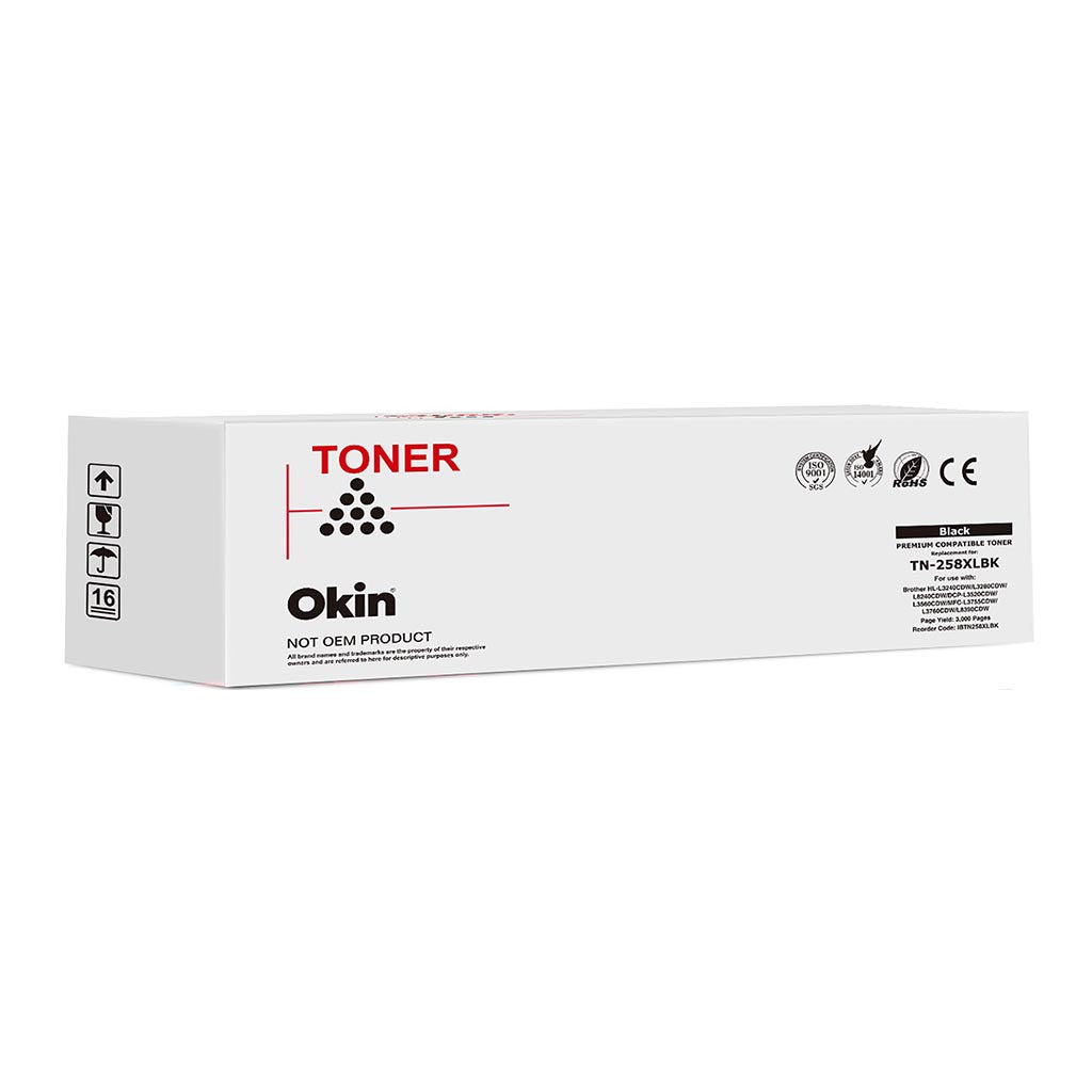 Okin Compatible Brother TN258XL Toner Cartridge