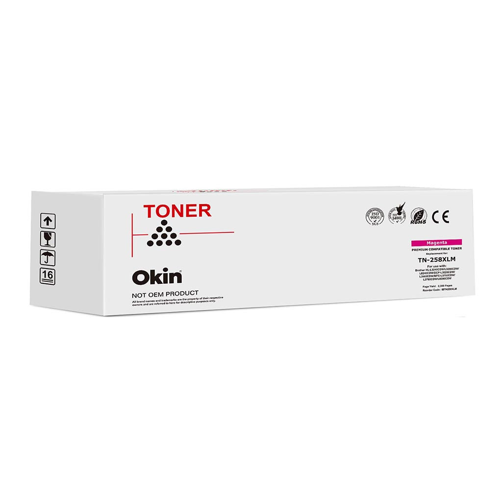 Okin Compatible Brother TN258XL Toner Cartridge