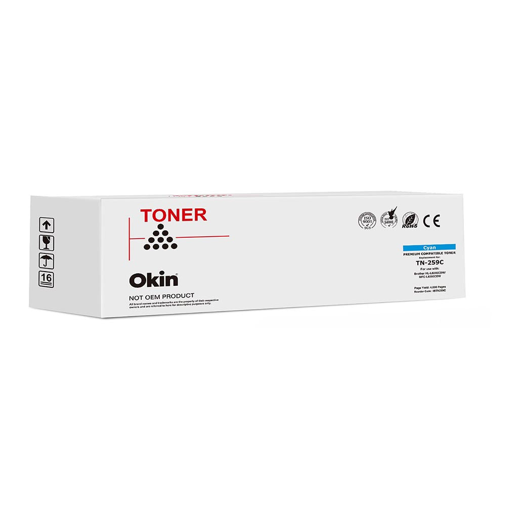 Okin Compatible Brother TN259BK Toner Cartridge
