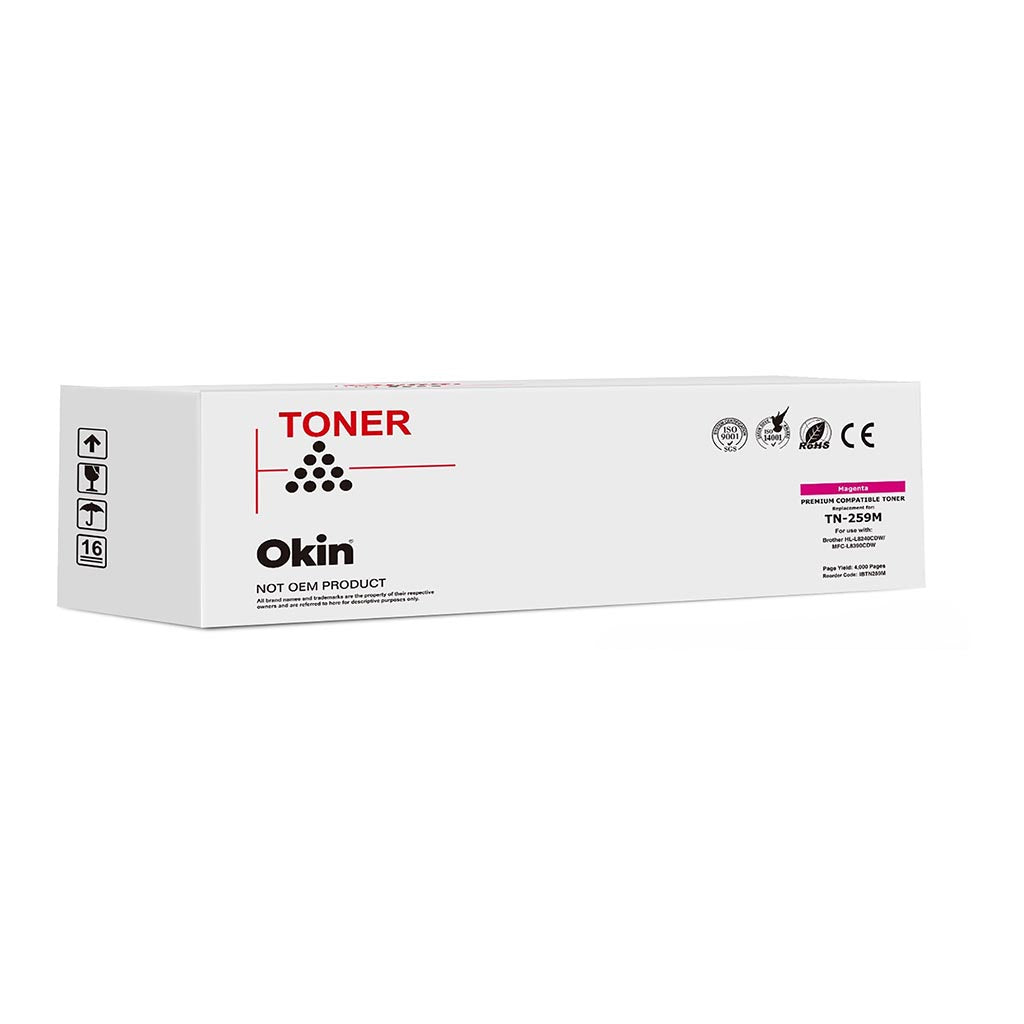 Okin Compatible Brother TN259BK Toner Cartridge