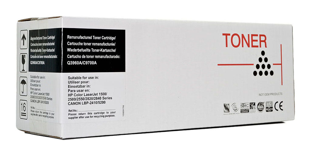 Icon Remanufactured HP C9700A/Q3960A/Canon EP87/CART301 Black Toner Cartridge