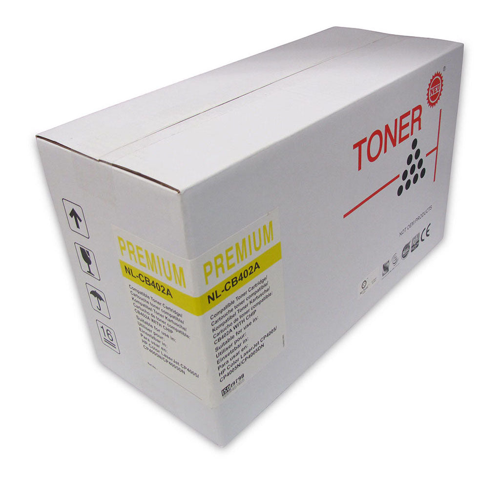 Icon Remanufactured HP CB402A Yellow Toner Cartridge