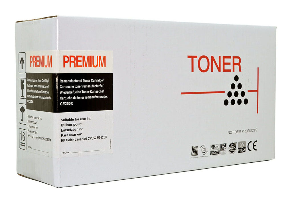 Icon Remanufactured HP CE250X Black Toner Cartridge