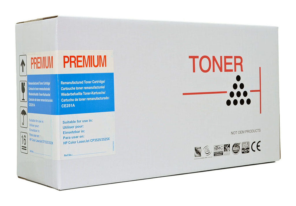 Icon Remanufactured HP CE251A Cyan Toner Cartridge