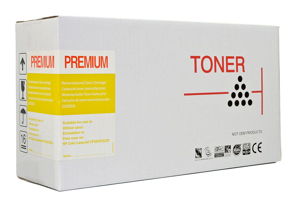 Icon Remanufactured HP CE252A Yellow Toner Cartridge