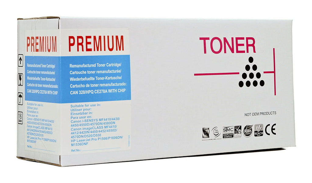 Icon Remanufactured HP CE278A Black Toner Cartridge