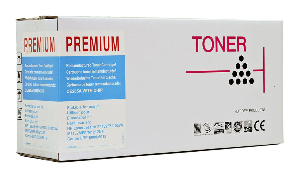 Icon Remanufactured HP CE285A Black Toner Cartridge