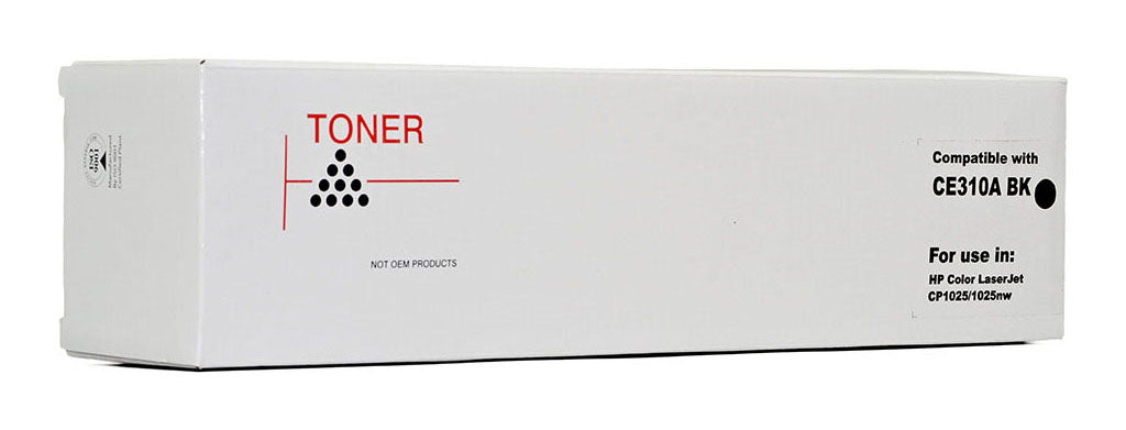 Icon Compatible HP CE310A Black Toner Cartridge (126A)