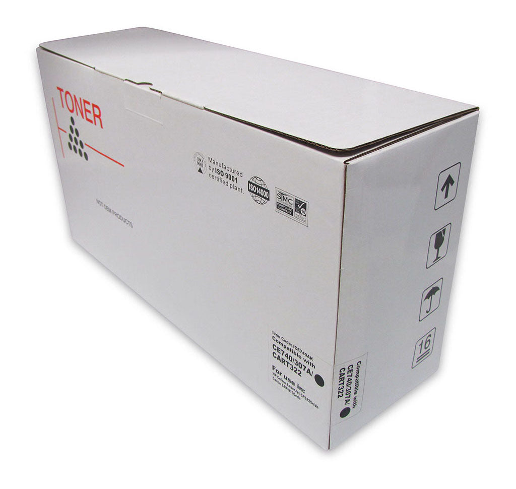 Icon Compatible HP CE740A/ CART322 Black Toner Cartridge (307A)