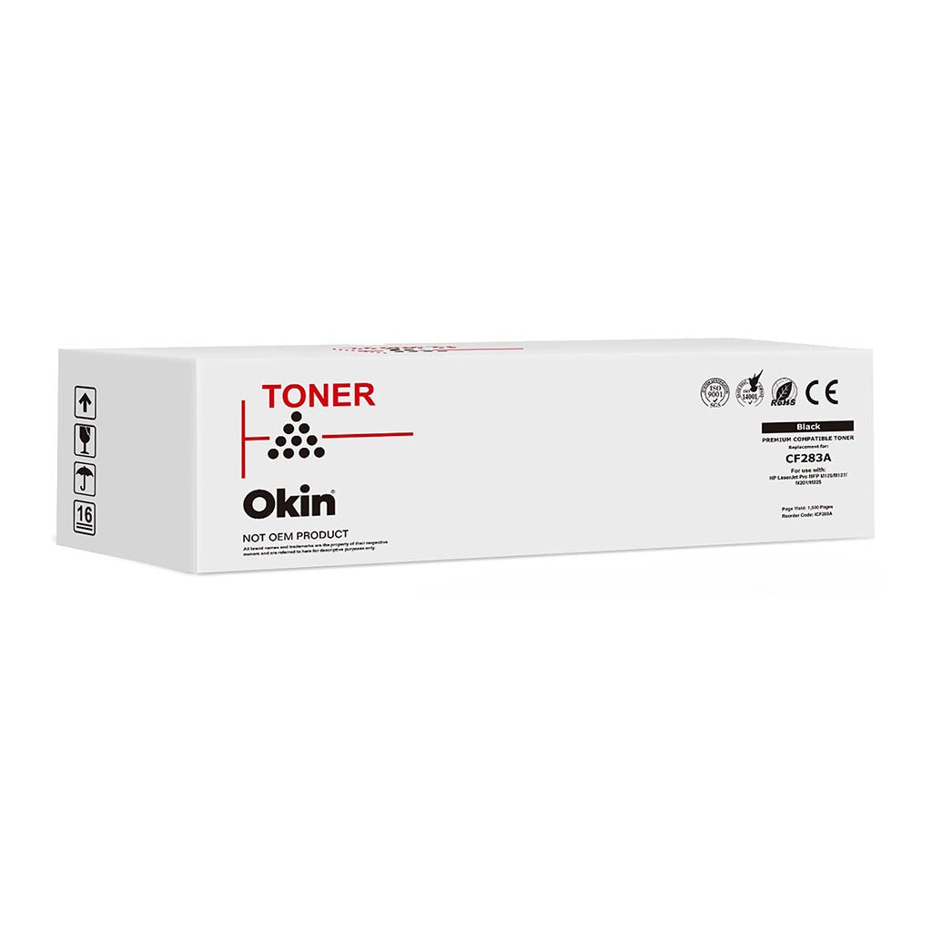 Okin Compatible HP CF283A Black Toner Cartridge