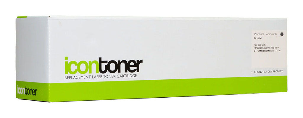 Icon Compatible HP CF350A Black Toner Cartridge (130A)
