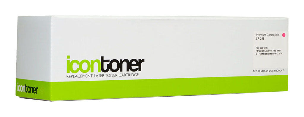 Icon Compatible HP CF353A Magenta Toner Cartridge (130A)