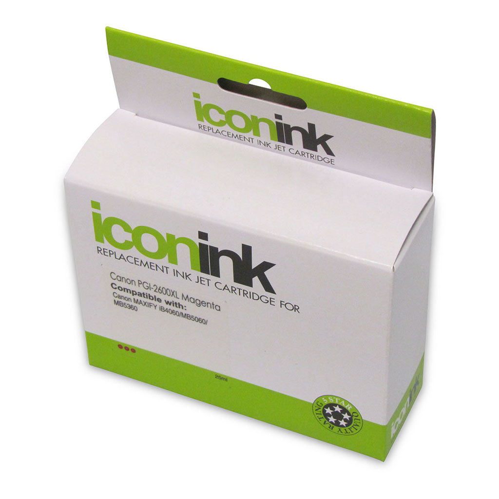 Icon Compatible Canon PGi-2600 XL Magenta Ink Cartridge