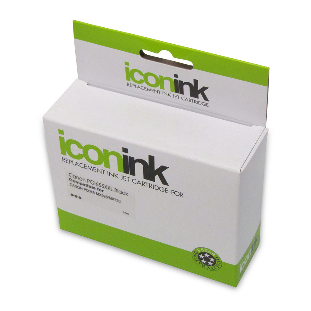 Icon Compatible Canon PGi-655XXL Black Ink Cartridge