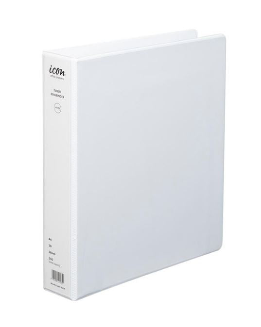 Icon Insert Binder A4 2D 38mm White