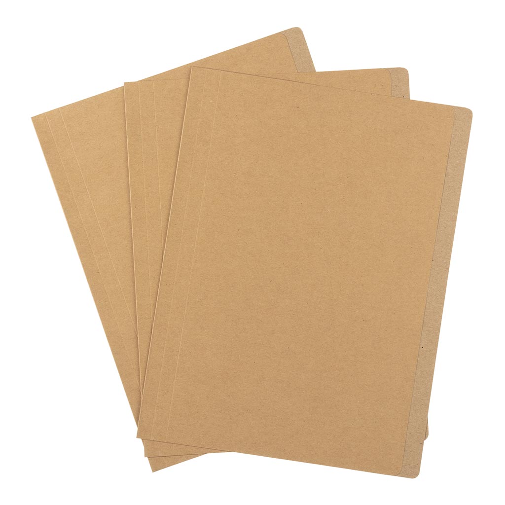 Okin Manilla File Folders A4 Kraft, Pack of 10