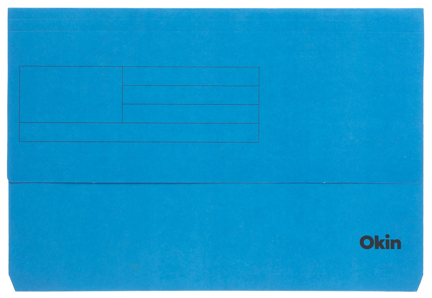 Okin Card Document Wallet FS Blue