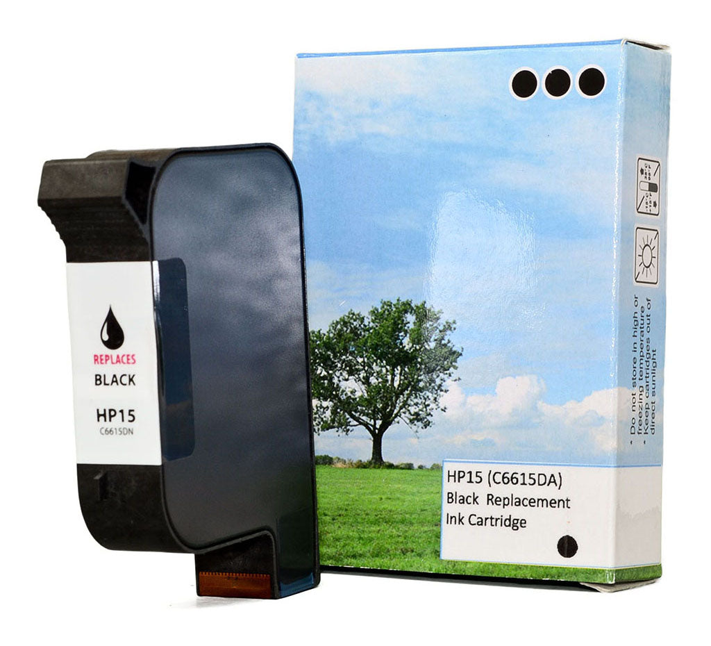 Icon Remanufactured HP 15 Black Ink Cartridge (C6615DA)