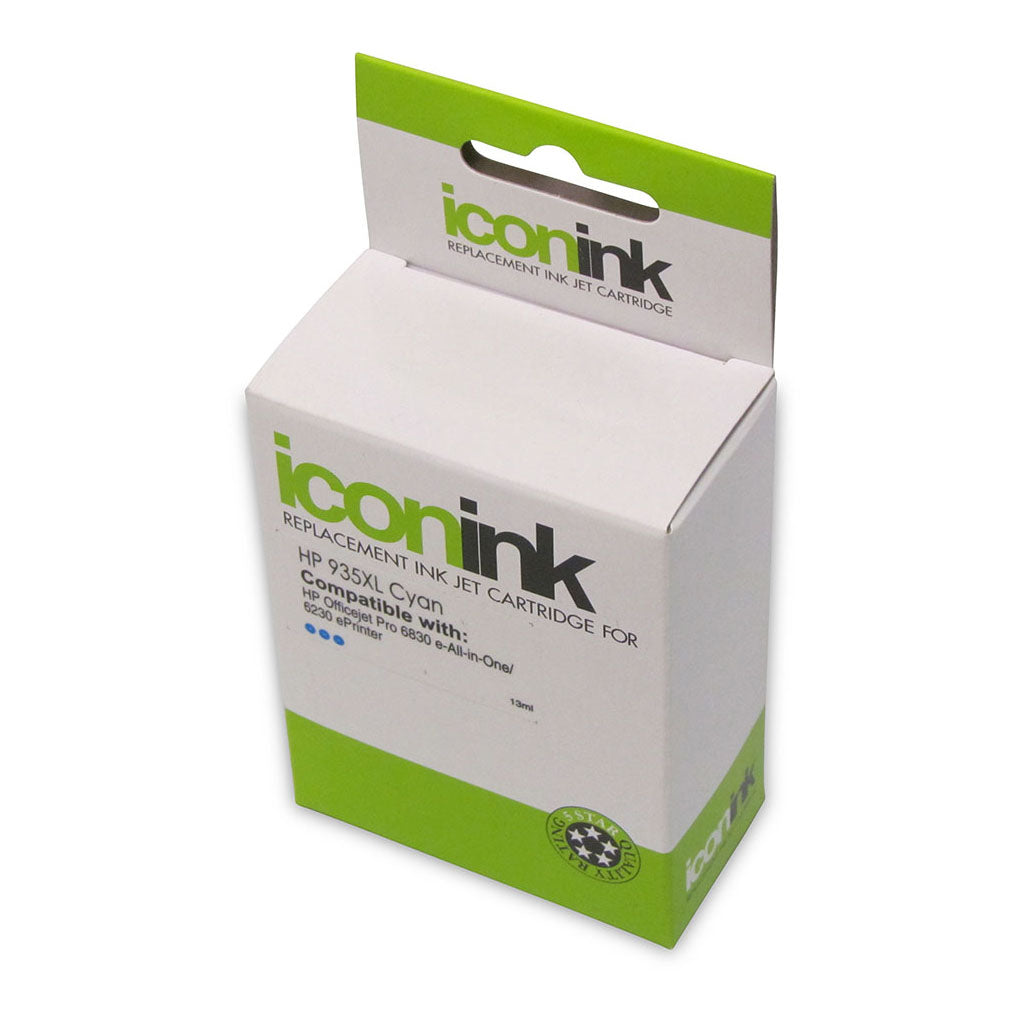 Icon Compatible HP 935XL Cyan Ink Cartridge (C2P24AA