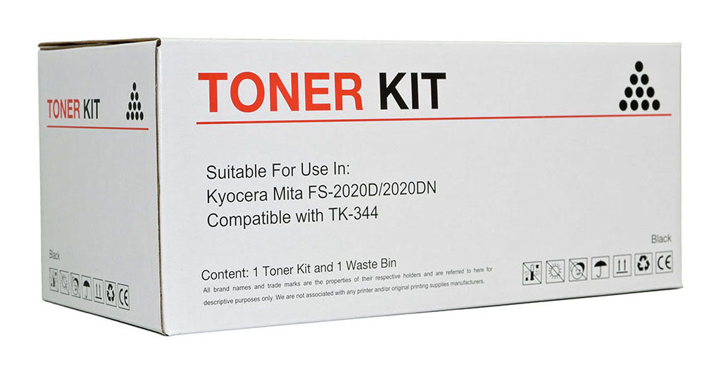 Icon Compatible Kyocera Compatible TK344 Black Toner Cartridge