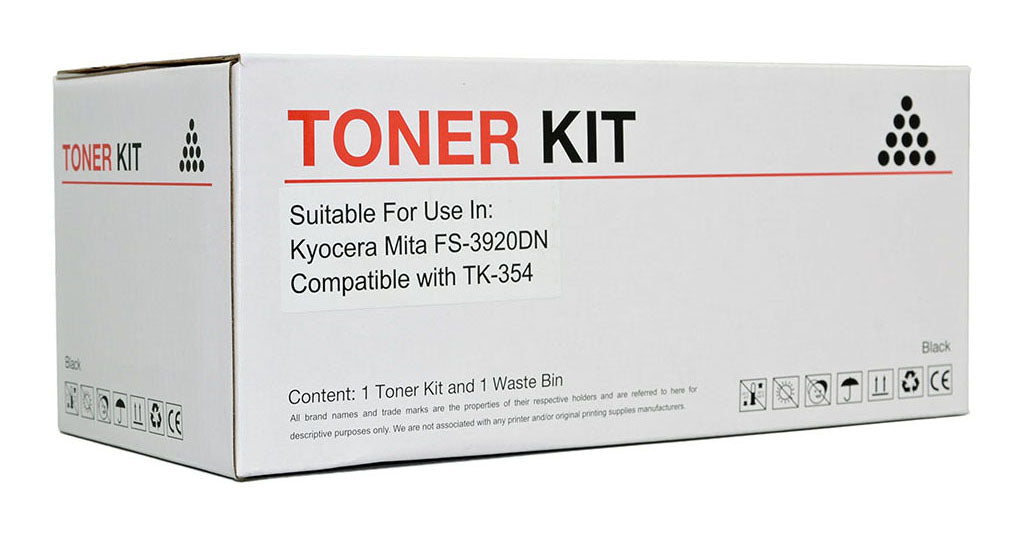 Icon Compatible Kyocera Compatible TK354 Black Toner Cartridge