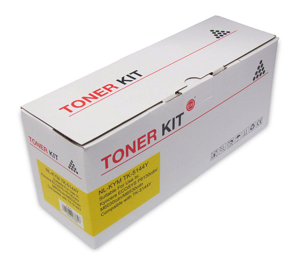 Icon Compatible Kyocera Compatible TK5144 Yellow Toner Cartridge