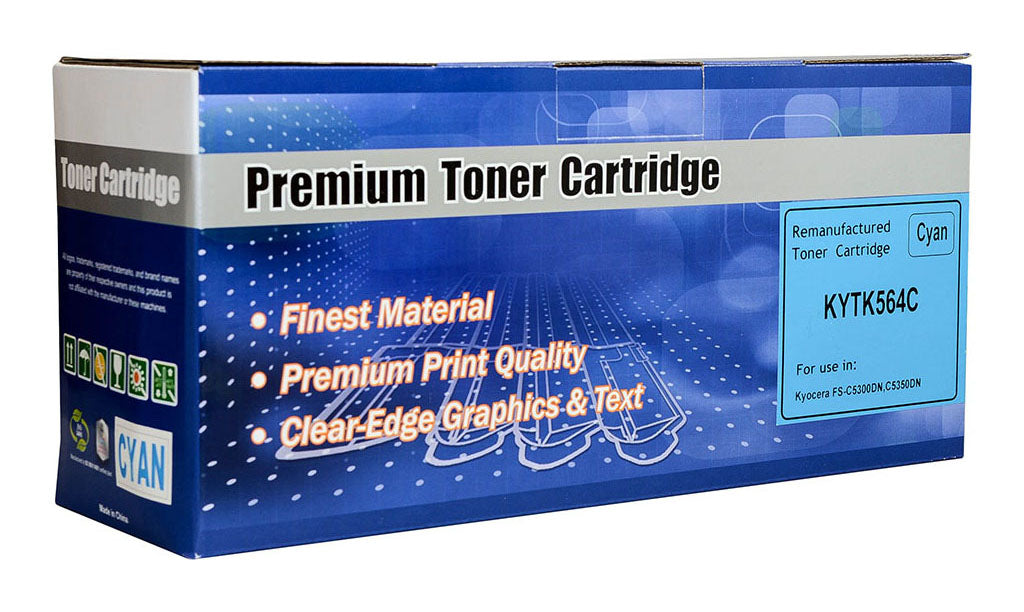 Icon Compatible Kyocera Compatible TK564 Cyan Toner Cartridge