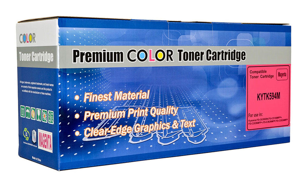 Icon Compatible Kyocera Compatible TK594 Magenta Toner Cartridge