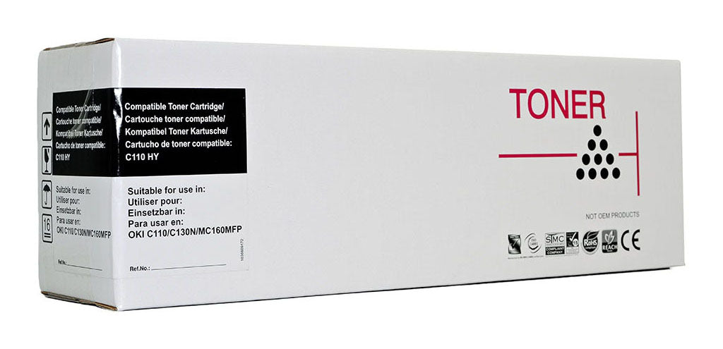 Icon Compatible OKI C110/C130 Black Toner Cartridge