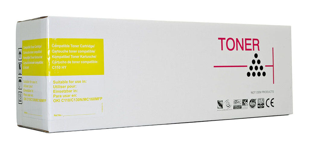 Icon Compatible OKI C110/C130 Yellow Toner Cartridge