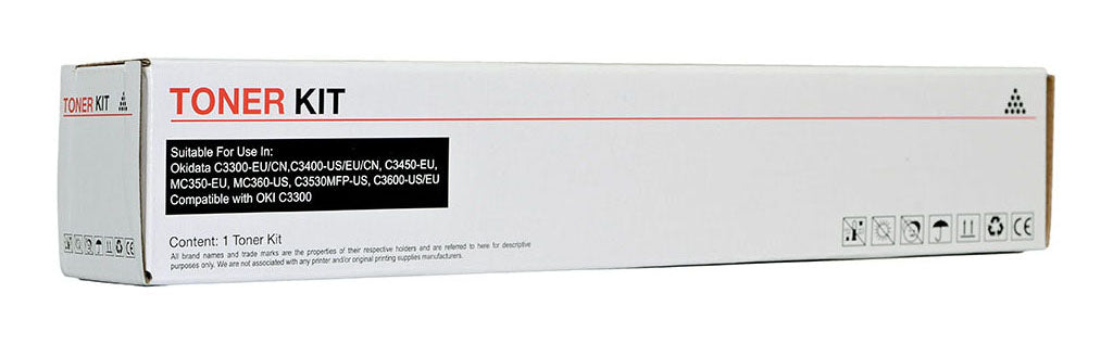 Icon Compatible OKI C3300/C3600 Black Toner Cartridge