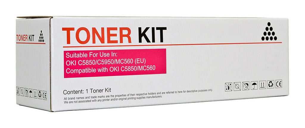 Icon Compatible OKI C5850/C5950 Magenta Toner Cartridge