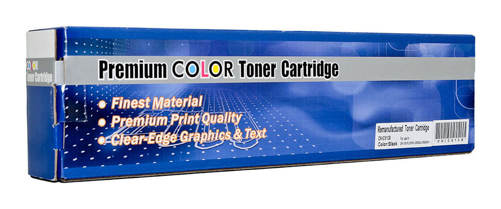 Icon Remanufactured OKI C810/830 Black Toner Cartridge (44059136)