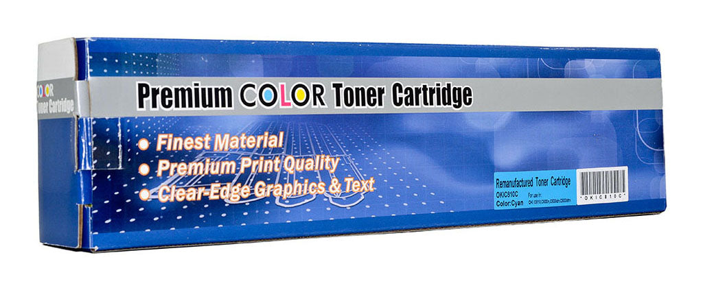 Icon Remanufactured OKI C810/830 Cyan Toner Cartridge (44059135)