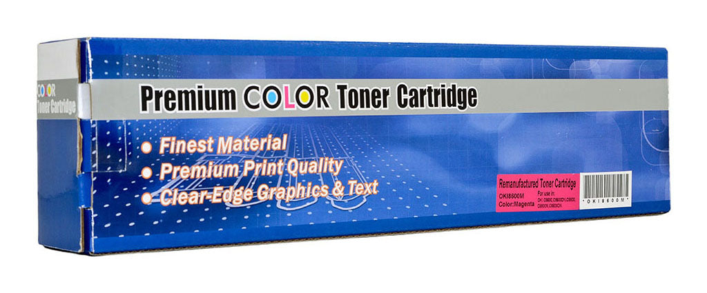 Icon Compatible OKI C8600/8800 Magenta Toner Cartridge (43487726)